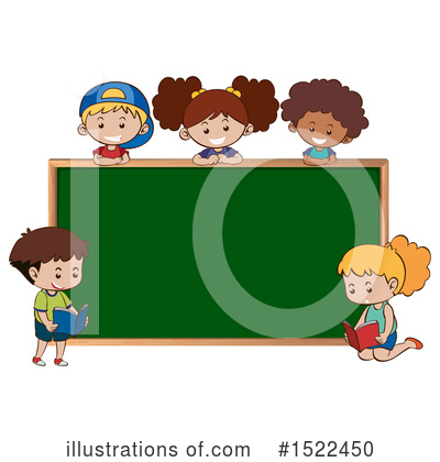 Chalkboard Clipart #1192939 - Illustration by Graphics RF