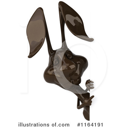 Chocolate Easter Bunny Clipart #1164188 - Illustration by Julos