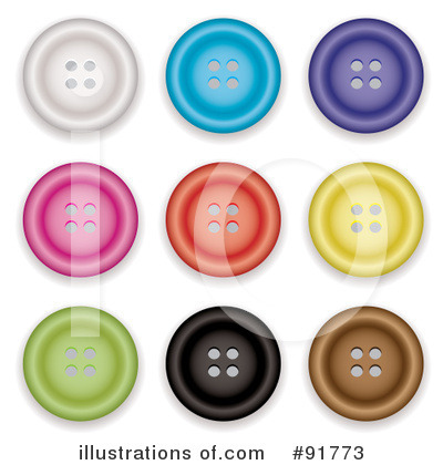 Clothes Buttons Clipart #91773 - Illustration by michaeltravers