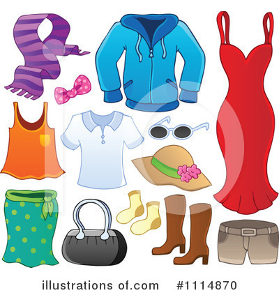 Clothes Clipart #231666 - Illustration by visekart