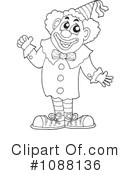 Clown Clipart #1088136 by visekart