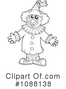 Clown Clipart #1088138 by visekart