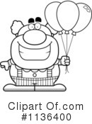 Clown Clipart #1136400 by Cory Thoman