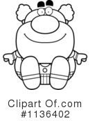 Clown Clipart #1136402 by Cory Thoman