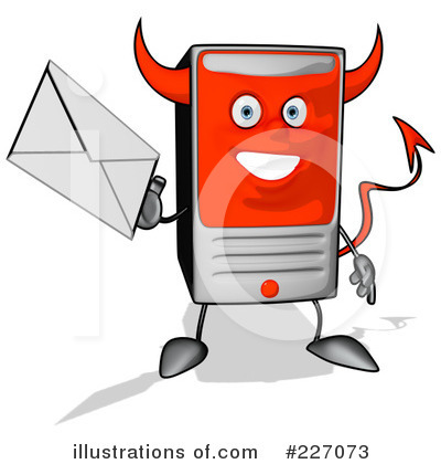 Email Clipart #1089901 - Illustration by Julos