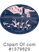 Cranberry Clipart #1379629 by patrimonio