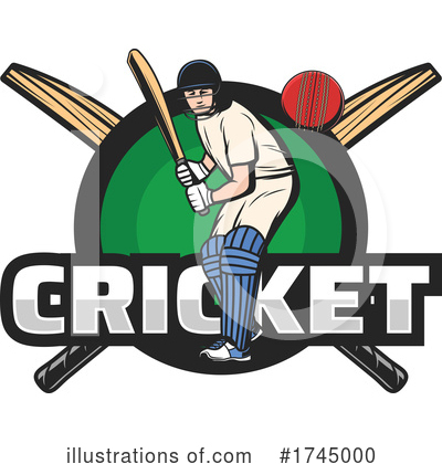 Cricket Clipart #1120125 - Illustration by Vector Tradition SM