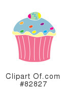 Cupcake Clipart #82827 by Pams Clipart