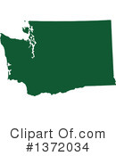 Dark Green State Clipart #1372034 by Jamers