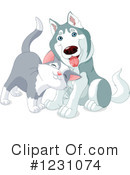 Dog Clipart #1231074 by Pushkin