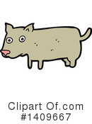 Dog Clipart #1409667 by lineartestpilot