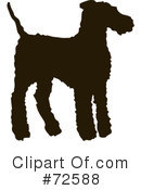 Dog Silhouette Clipart #72588 by pauloribau