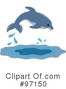 Dolphin Clipart #97150 by Pams Clipart