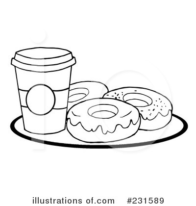 Krispy Kreme Doughnuts Coloring Pages