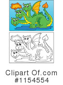 Dragon Clipart #1154554 by visekart