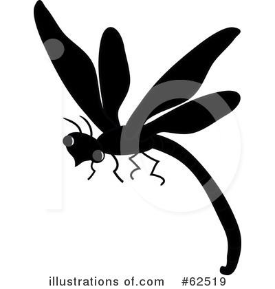 Dragonfly Clipart #94254 - Illustration by Pams Clipart