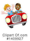 Driving Clipart #1409927 by AtStockIllustration