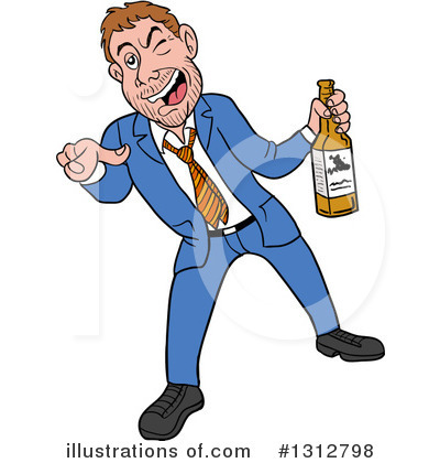 Drunk Clipart #230306 - Illustration by BNP Design Studio