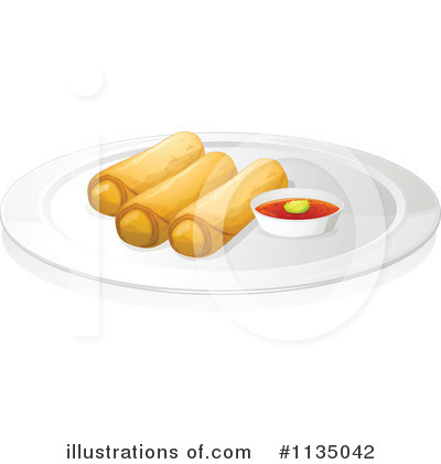 egg roll clipart free