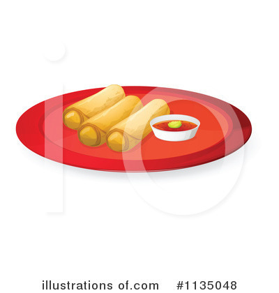 egg roll clipart free