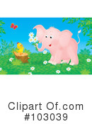 Elephant Clipart #103039 by Alex Bannykh