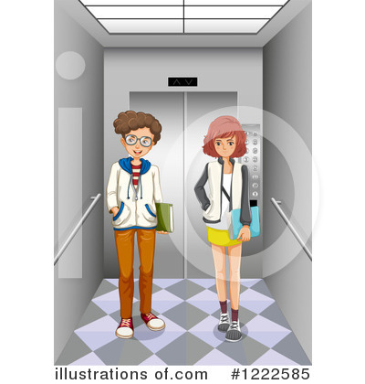 Elevator Clipart #1068575 - Illustration by BNP Design Studio