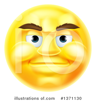 Emoji Clipart #1371130 - Illustration by AtStockIllustration