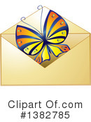 Envelope Clipart #1382785 by MilsiArt