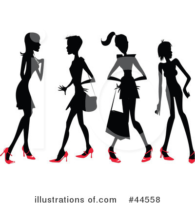 royalty free fashion clipart illustration 44558