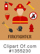 Fireman Clipart #1355230 by Vector Tradition SM