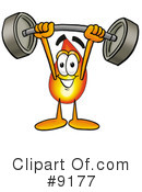Flame Clipart #9177 by Mascot Junction