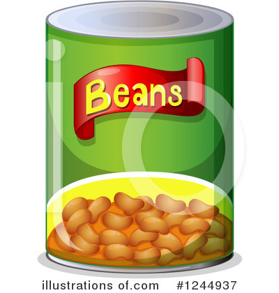 Canned Food Clipart #1104225 - Illustration by BNP Design Studio
