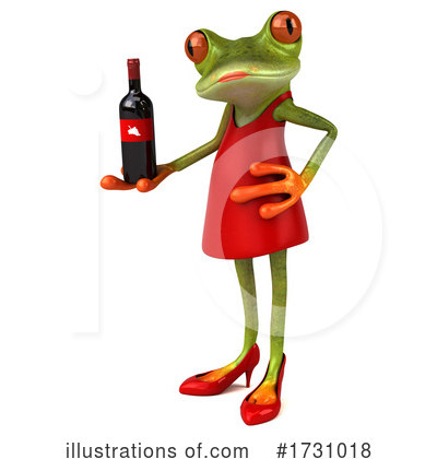 Frog Clipart #1731018 - Illustration by Julos