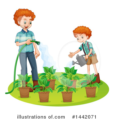 Garden Clipart #1167184 - Illustration by Graphics RF