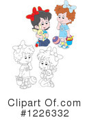 Girl Clipart #1226332 by Alex Bannykh