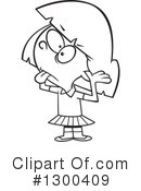 Girl Clipart #1300409 by toonaday