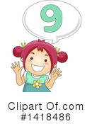 Girl Clipart #1418486 by BNP Design Studio