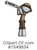 Gray Design Mascot Clipart #1549834 by Leo Blanchette