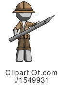 Gray Design Mascot Clipart #1549931 by Leo Blanchette