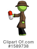 Green Design Mascot Clipart #1589738 by Leo Blanchette