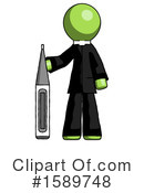 Green Design Mascot Clipart #1589748 by Leo Blanchette