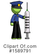 Green Design Mascot Clipart #1589791 by Leo Blanchette