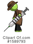 Green Design Mascot Clipart #1589793 by Leo Blanchette