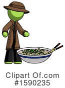 Green Design Mascot Clipart #1590235 by Leo Blanchette