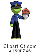 Green Design Mascot Clipart #1590246 by Leo Blanchette