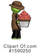 Green Design Mascot Clipart #1590250 by Leo Blanchette