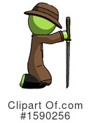 Green Design Mascot Clipart #1590256 by Leo Blanchette
