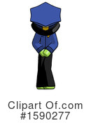 Green Design Mascot Clipart #1590277 by Leo Blanchette