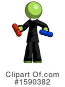 Green Design Mascot Clipart #1590382 by Leo Blanchette