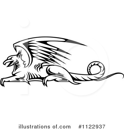 Griffin Clipart #1122937 by Vector Tradition SM